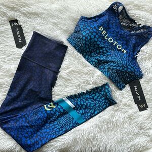 NWT Peloton leggings and sports bra WM